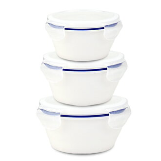 【堯峰陶瓷】保存菜餚的輕鬆扣陶瓷保鮮碗大中小三入一組 +贈禮物(保鮮碗|蓋碗|野餐環保碗|微波|泡菜沙拉碗|上班族便當|月子餐專用) 【堯峰陶瓷】保存菜餚的輕鬆扣陶瓷保鮮碗大中小三入一組 +贈禮物(保鮮碗|蓋碗|野餐環保碗|微波|泡菜沙拉碗|上班族便當|月子餐專用)-堯峰陶瓷-美食甜點推薦