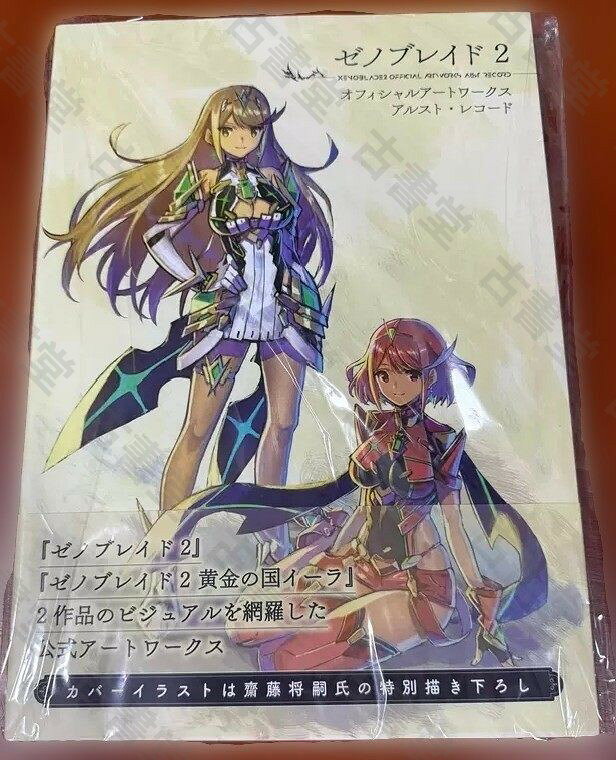 異度之刃2 官方設定集 黃金國伊拉 完全新品 Nintendo Switch 遊戲 點數圖集 現貨出售