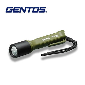 【Gentos】Bluster 防水耐震手電筒- 400流明 IP68 BR-432D