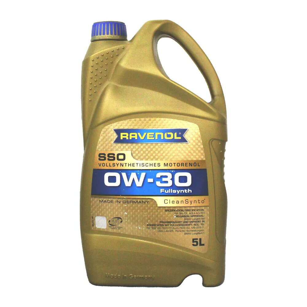 RAVENOL SSO 0W30 全合成機油 5L