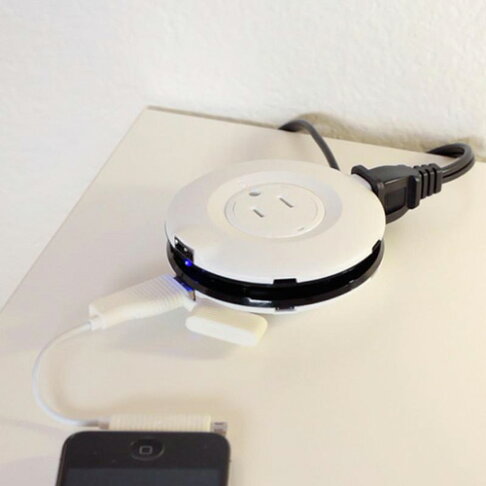 【日本代購】Power Donut / Bagel 圓形排插(單入) | 完美旅行充電座-顏色隨機 4