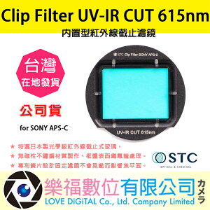 STC Clip Filter UV-IR CUT 615nm 內置型紅外線截止濾鏡 for SONY APS-C