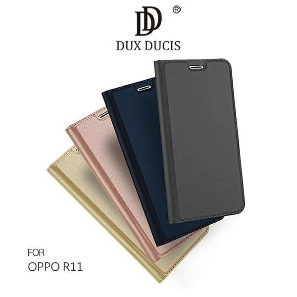 DUX DUCIS OPPO R11 SKIN Pro 皮套 可插卡 可立 保護皮套 保護套【出清】【APP下單最高22%回饋】