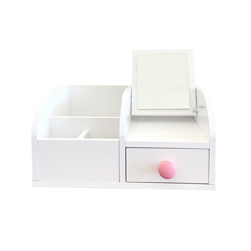 收納盒 化妝盒 置物盒 馬卡龍桌上型多功能收納盒 天空樹生活館 0