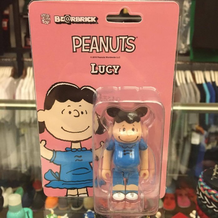 BEETLE BE@RBRICK MEDICOM PEANUTS LUCY 100% 庫柏力克熊 花生漫畫 史努比 露西