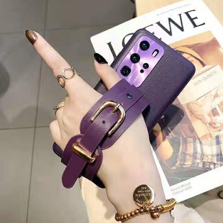 李晟同款三星s20ultra手機殼note8/9/10手腕帶pro 套全包鏡頭網紅