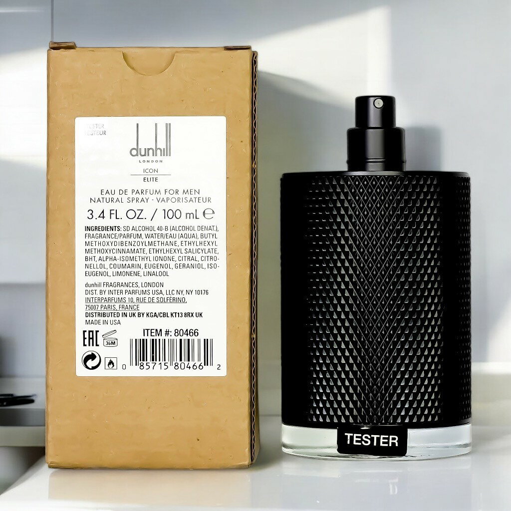 Dunhill Icon Elite 菁英 男性淡香精 TESTER 100ML 無瓶蓋 ❁香舍❁ 99購物節｜滿額「免運費」