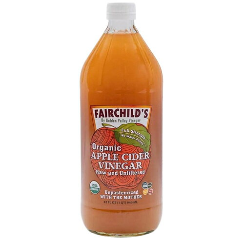 Fairchild’s 有機蘋果醋 (32oz) 946ml/瓶(另有3瓶/6瓶特惠) 費爾先生