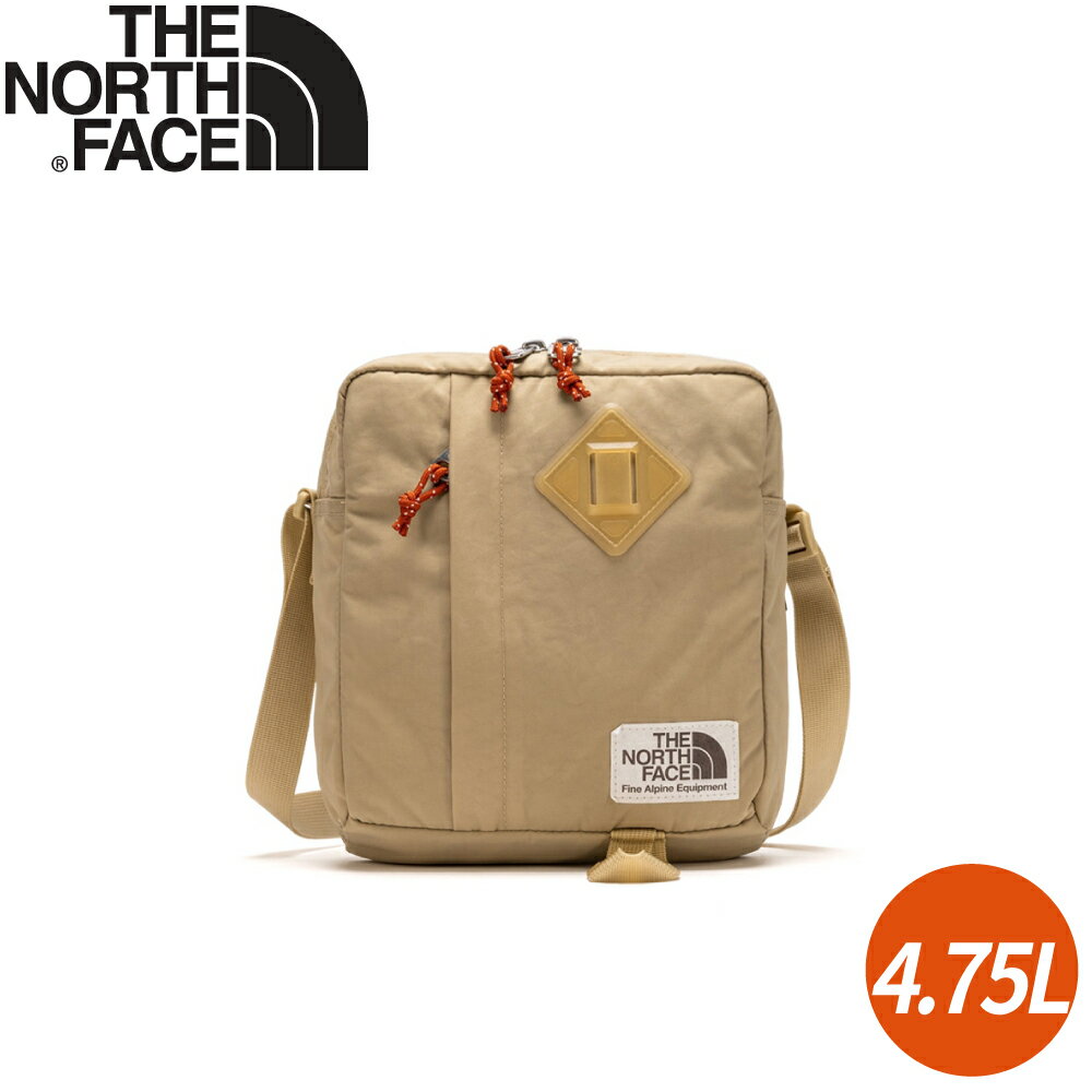 【The North Face 4.75L 復古休閒單肩包《卡其》】52VT/單肩背提包/斜揹包/側揹包/休閒揹包