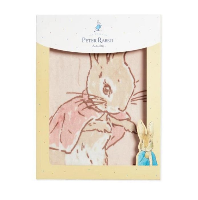 奇哥比得兔幼兒輕量棉柔毛毯禮盒100x140cm (PLB583000粉)1710元+紙袋