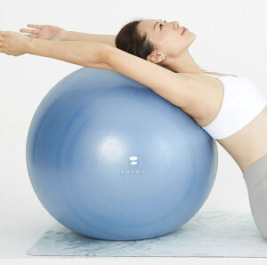 【加厚安全防爆】核心訓練 瑜珈 瑜珈球 彈力球 平衡瑜珈厚平衡感訓練 塑身 雕塑-藍/灰/粉【AAA3728】