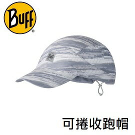 [ Buff ] 可捲收跑帽 鋼鐵灰 / UPF50 環保材質 輕量化 / BF131287