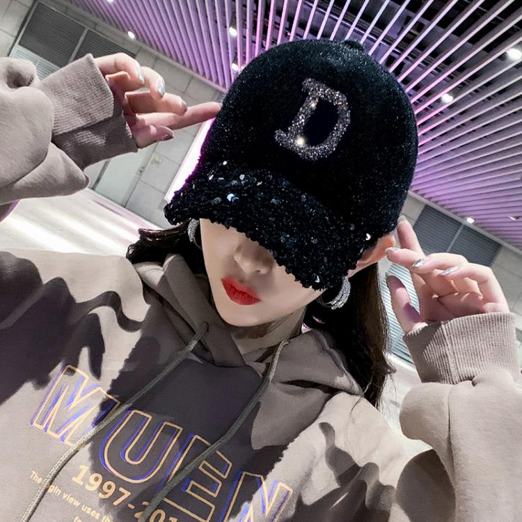 樂天精選~帽子女士冬天韓版潮時尚棒球帽休閑百搭秋冬季青年兔毛鴨舌帽子 雙11全館免運