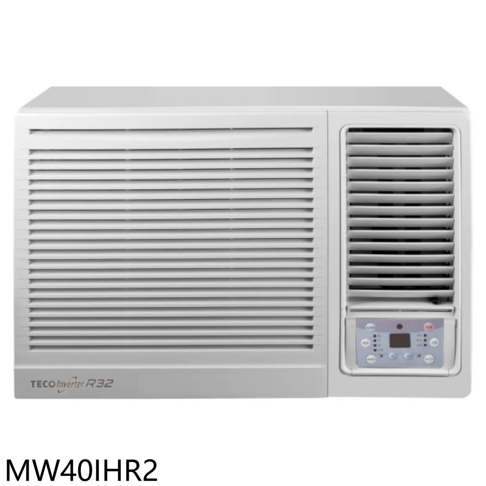 APP下單4%點數★東元【MW40IHR2】變頻冷暖右吹窗型冷氣6坪(含標準安裝)
