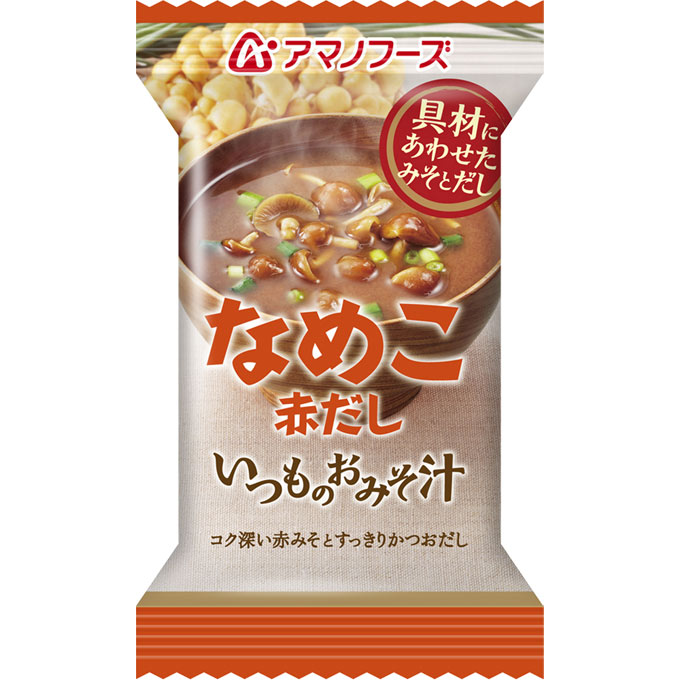 日本 天野 Amano 一般系列 沖泡湯品 B5 蕈菇紅味增湯