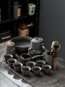 紫砂功夫茶具高檔懶人石墨自動茶具套裝家用沖泡茶壺中式喝茶神器