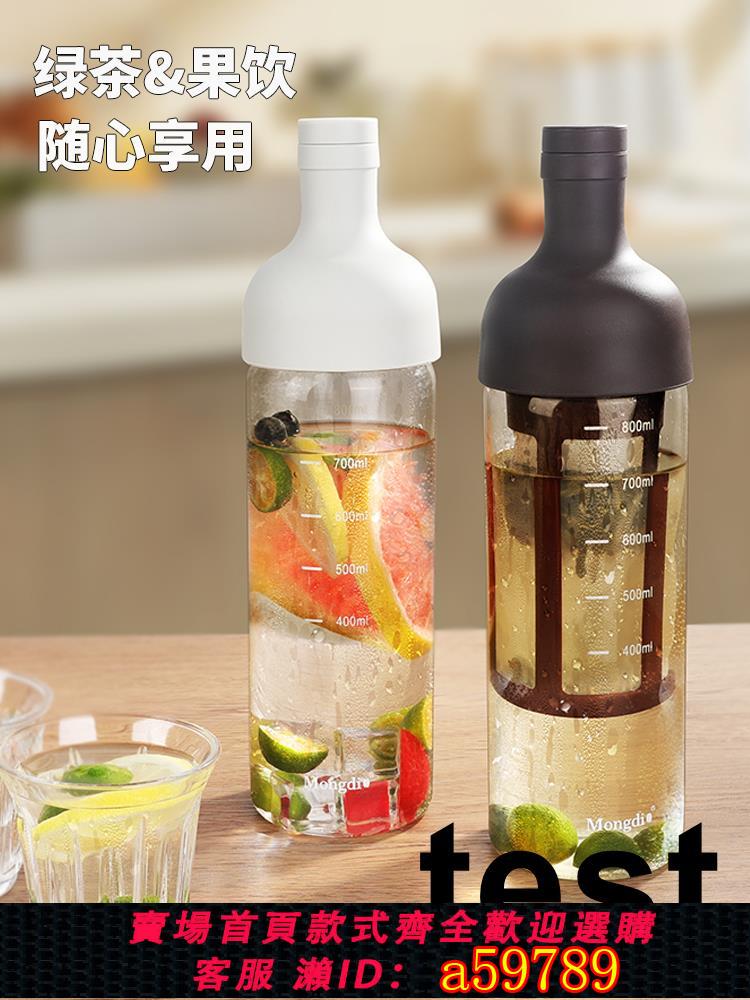 【臺灣公司 可打統編】冷萃壺咖啡壺冷萃瓶冷萃杯子冷泡壺玻璃大容量冰滴咖啡壺冷淬瓶