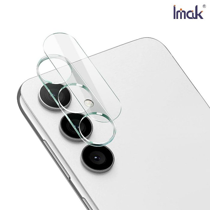 【APP4%點數】Imak SAMSUNG Galaxy S23 FE 鏡頭玻璃貼(一體式) 、(曜黑版)