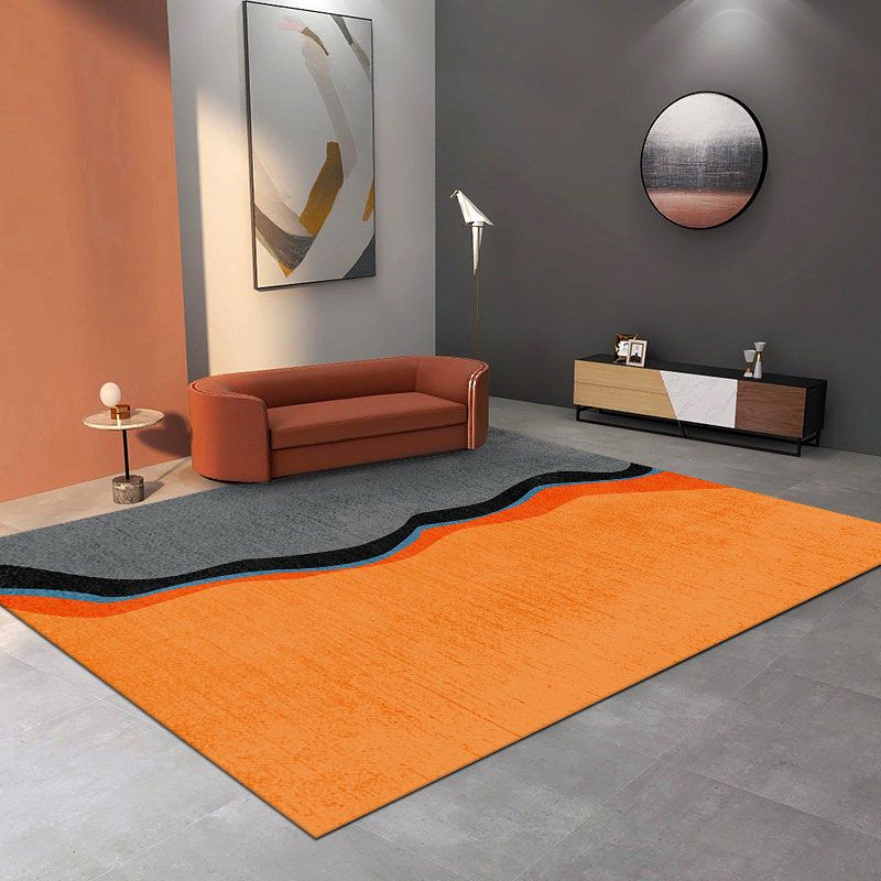 北歐客廳地毯大面積沙發茶幾毯臥室房間滿鋪耐臟地墊耐磨墊可定制