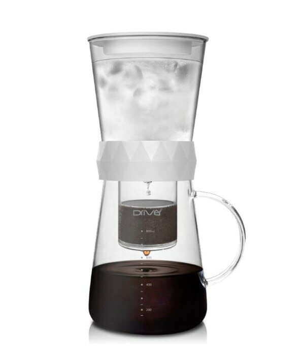 金時代書香咖啡 Driver 兩用冰滴壺600ml-白 DR-TDC0062-WH
