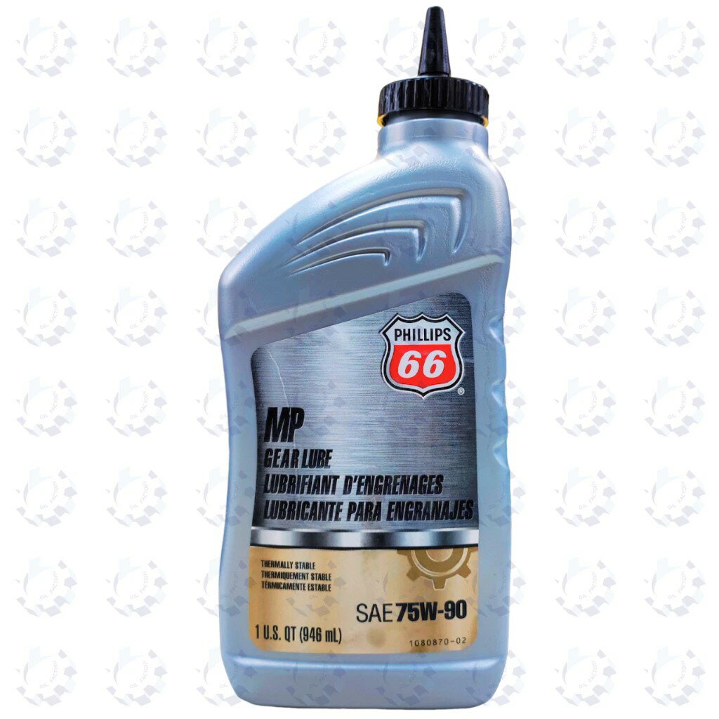 『油工廠』PHILLIPS 66 MP GEAR LUBE 75W90 齒輪油 手排油 946ml