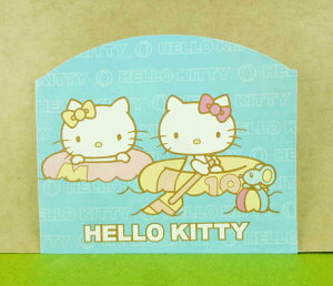【震撼精品百貨】Hello Kitty 凱蒂貓 造型卡片-藍泳圈 震撼日式精品百貨