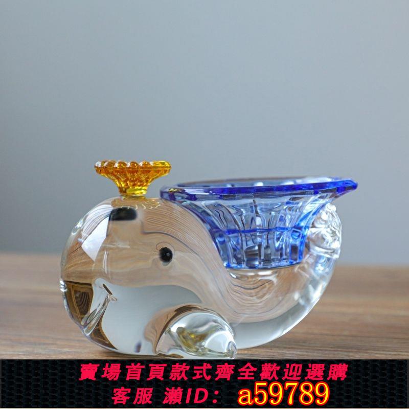 【臺灣公司 可打統編】日式耐熱玻璃茶漏茶具配件茶葉過濾網創意茶水分離茶寵茶隔濾茶器