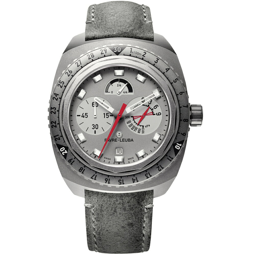 Favre-Leuba域峰錶 RAIDER系列BIVOUAC 9000腕錶 00.10105.06.45.45｜指定卡滿5千回饋10%