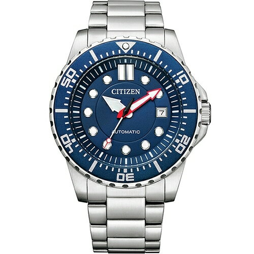 CITIZEN 星辰錶 水鬼潛 水型運動 機械錶(NJ0121-89L)-43mm-藍面鋼帶【刷卡回饋 分期0利率】【APP下單4%點數回饋】