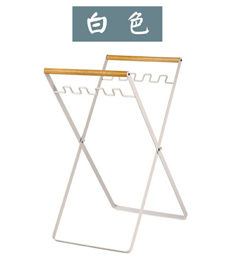 【珍愛頌】A020 木柄 折疊式垃圾袋架 垃圾支架 垃圾架 折疊垃圾桶 露營垃圾桶 垃圾掛架 廁所垃圾 垃圾分類 垃圾桶 7