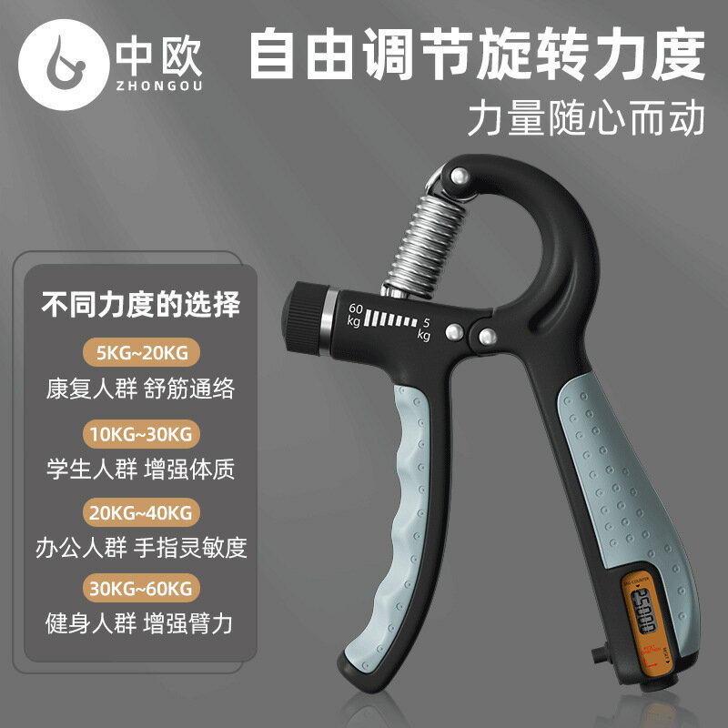 計數握力器男士專業可調節手部訓練器手指手臂腕力康復鍛煉器批發【尚宜家居】