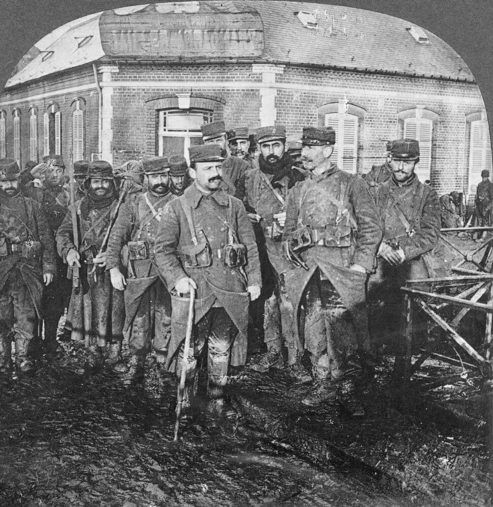 Posterazzi: Wwi French Soldiers Nfrench Soldiers Resting After Fighting 