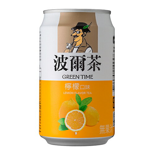 波爾茶檸檬320ml*6【愛買】