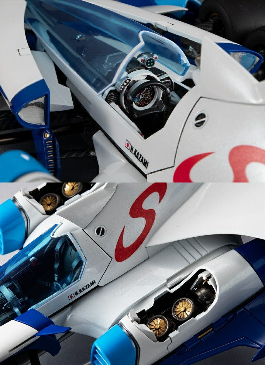 【御玩家】現貨 MH 代理版 MEGAHOUSE 閃電霹靂車SIN『Variable Action Hi-SPEC ν阿斯拉AKF-0/G』完全變形 6