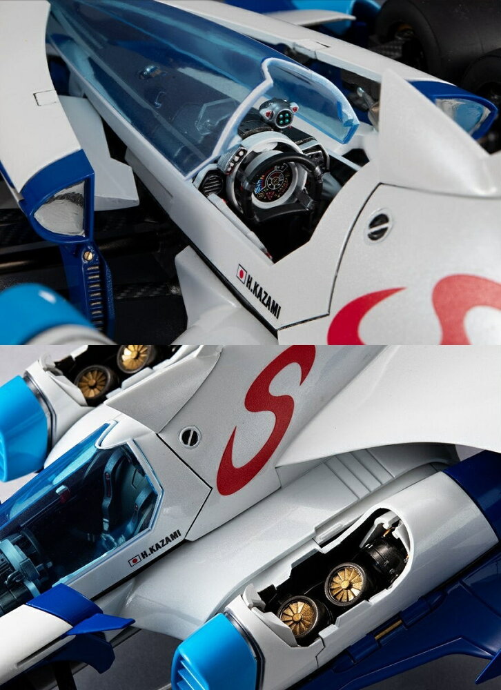 【御玩家】現貨 MH 代理版 MEGAHOUSE 閃電霹靂車SIN『Variable Action Hi-SPEC ν阿斯拉AKF-0/G』完全變形 6