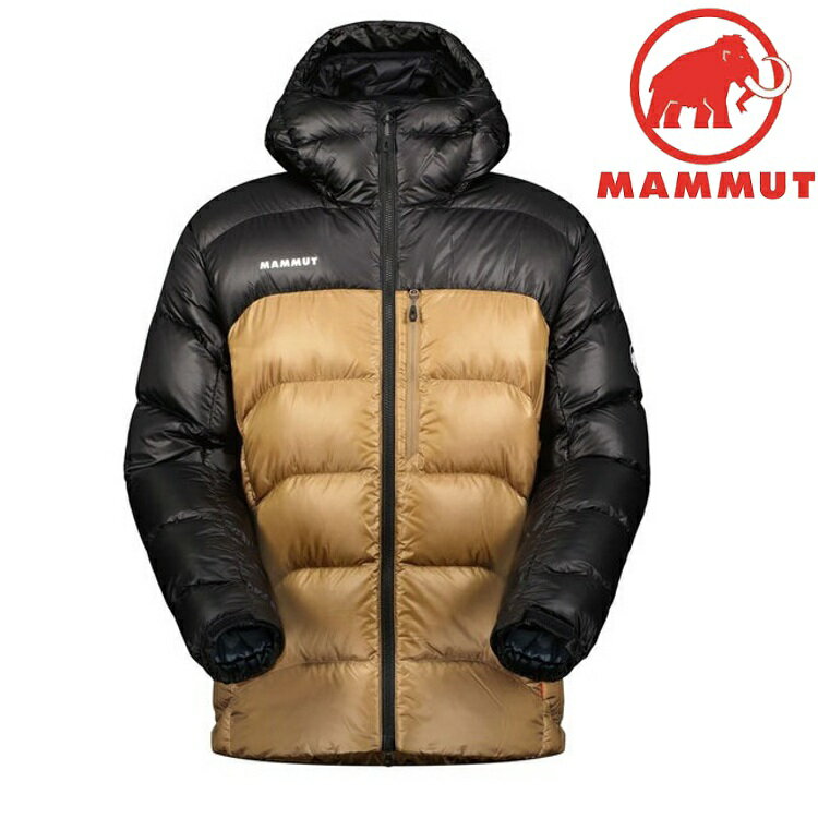 Mammut 長毛象 Gravity IN Hooded Jacket AF 男款 羽絨外套 1013-02630 7493 深沙褐/黑