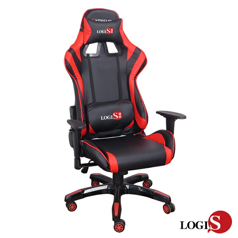 椅子/辦公椅/電腦椅/主管椅/賽車椅/皮椅 ESPORTS聯盟皮面電競椅【LOGIS邏爵】【DIY-1618】
