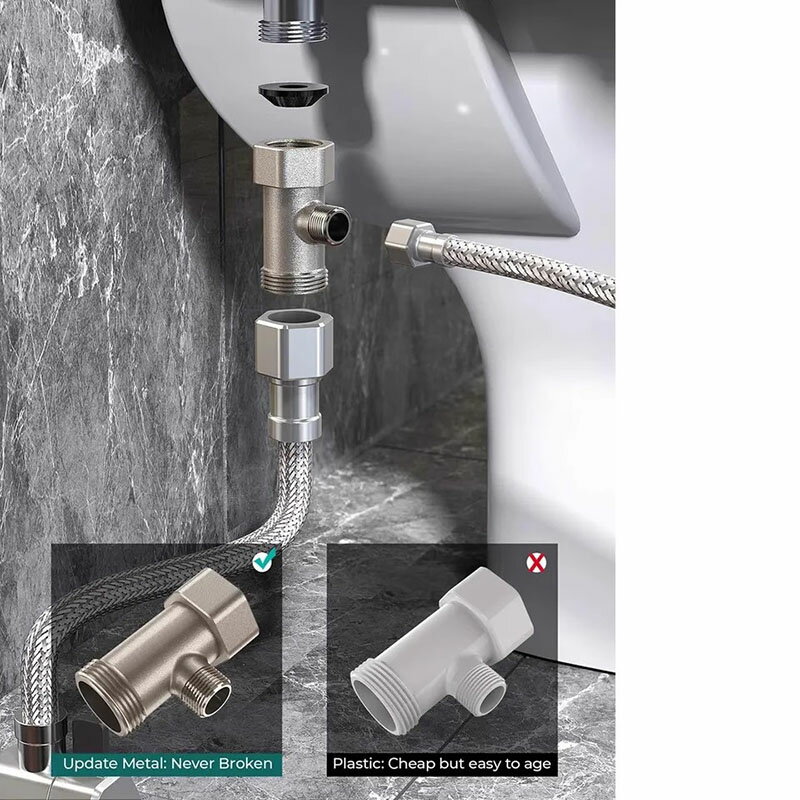 現貨免插電 免治馬桶器 潔身器  洗淨便座 免治馬桶座 冷水 可調節雙噴嘴 沖洗器 婦洗器洗屁屁機 智慧馬桶蓋 馬桶座 5