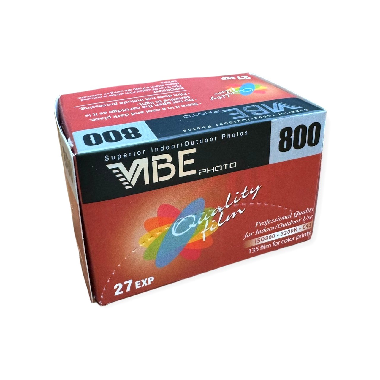 【中壢NOVA-水世界】德國 VIBE【27張 軟片】ISO800 底片 135軟片膠卷