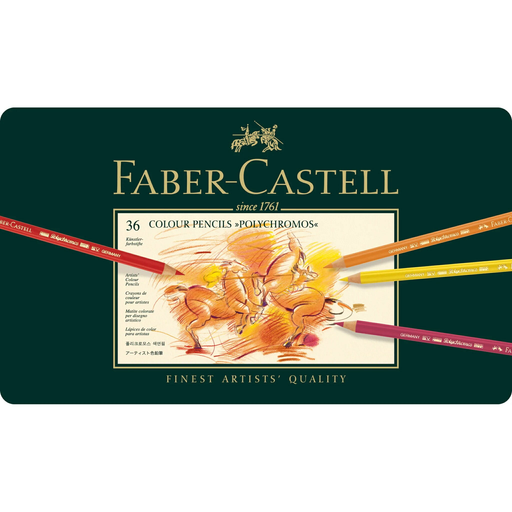 Faber-Castell藝術級油性色鉛筆36色 *110036