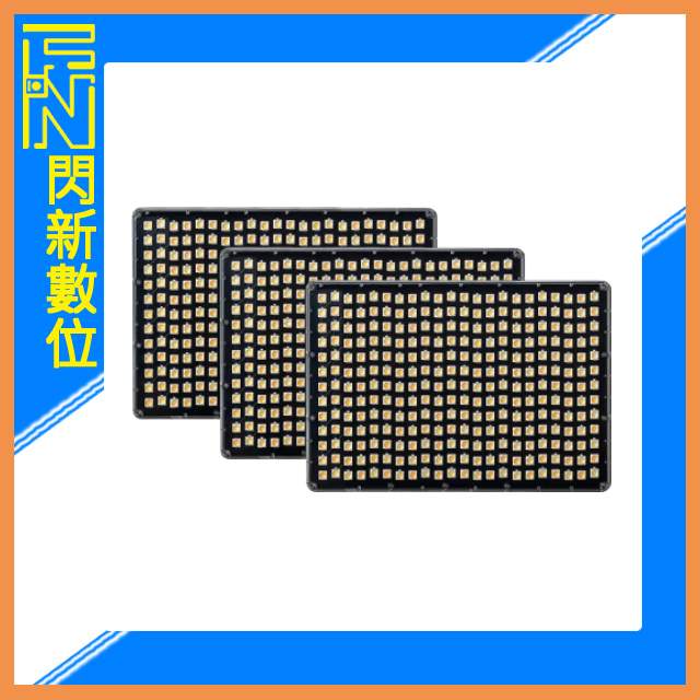 Aputure 愛圖仕 Amaran P60x 3-Light Kit 雙色溫平板燈 三燈組(P60 X,公司貨)
