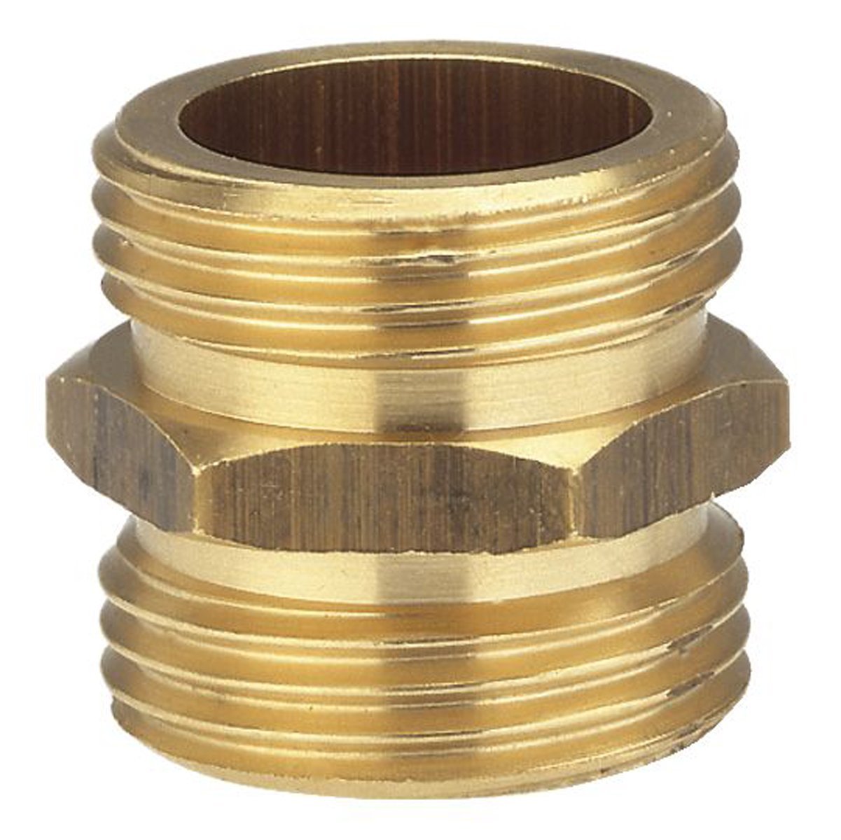 【GARDENA 景觀園藝】黃銅螺紋接頭-外牙26.5mm/外牙26.5mm 7260
