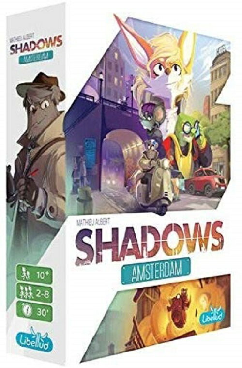 暗影行動 阿姆斯特丹 Shadows Amsterdam 繁體中文版 高雄龐奇桌遊 正版桌遊專賣 玩樂小子