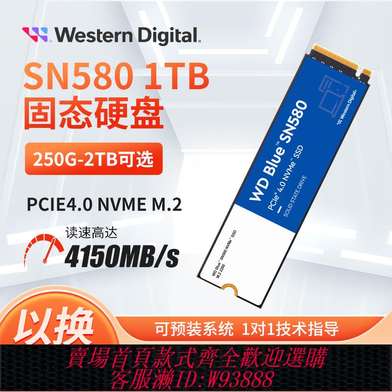{臺灣公司貨 可打統編}WD/西部資料SN570/580/770/850X 500G/1TB/2TNVME 固態硬碟M.2SSD