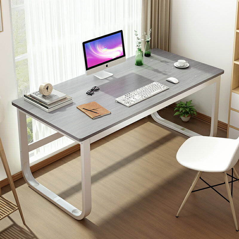 電腦桌臺式家用辦公桌簡易書桌經濟型學生學習桌寫字臺臥室小桌子