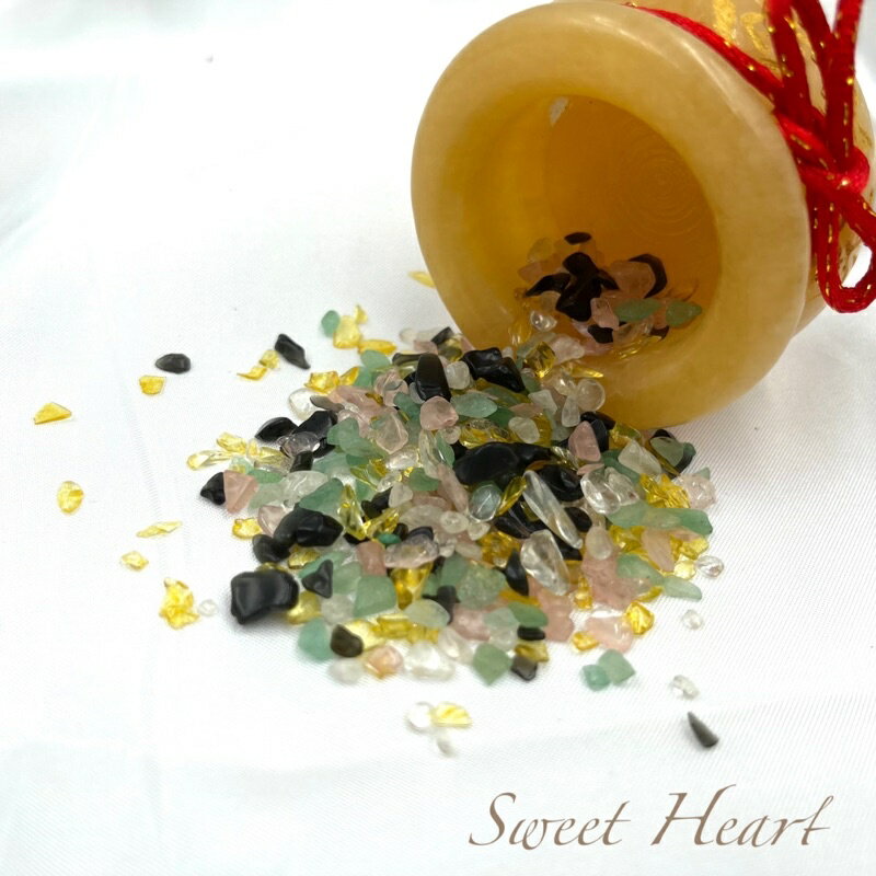 Sweet Heart 田芯開運精選💯現貨! 結緣價 迷你黃玉 聚寶盆 五行旺財聚財👍贈 加持開運符 正財偏財攏總來💰 3