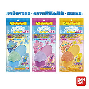 日本Bandai-魔法馬桶發泡入浴劑-1入(三款隨機出貨/附可愛公仔/泡澡/洗澡玩具/交換禮物)-快速出貨