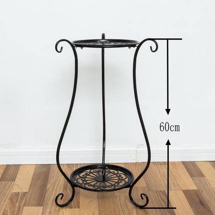 花架 盆景架子擺台花登架木凳子放花置物架室內放花的架花盆底座架圓形『XY2429』