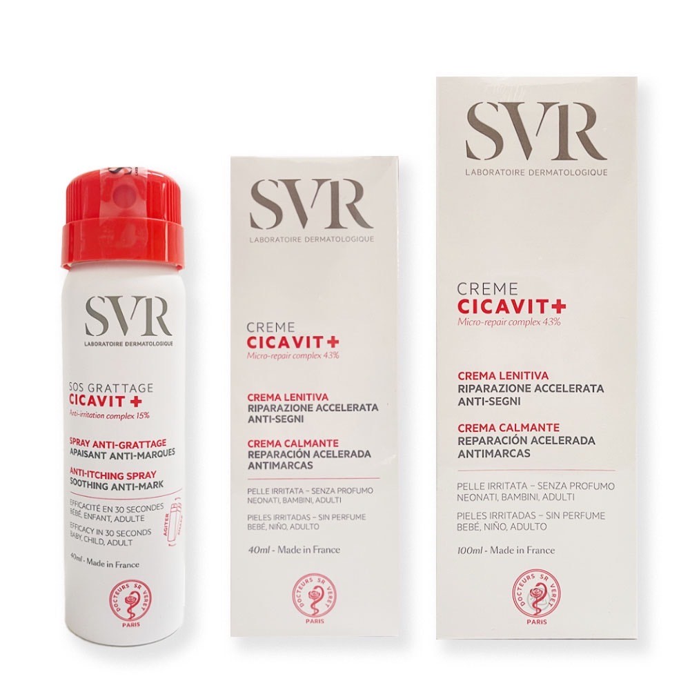 {SVR詩芙雅}舒效修護霜(40ml/100ml)|SOS舒效乾癢噴霧40ml *小柚子*
