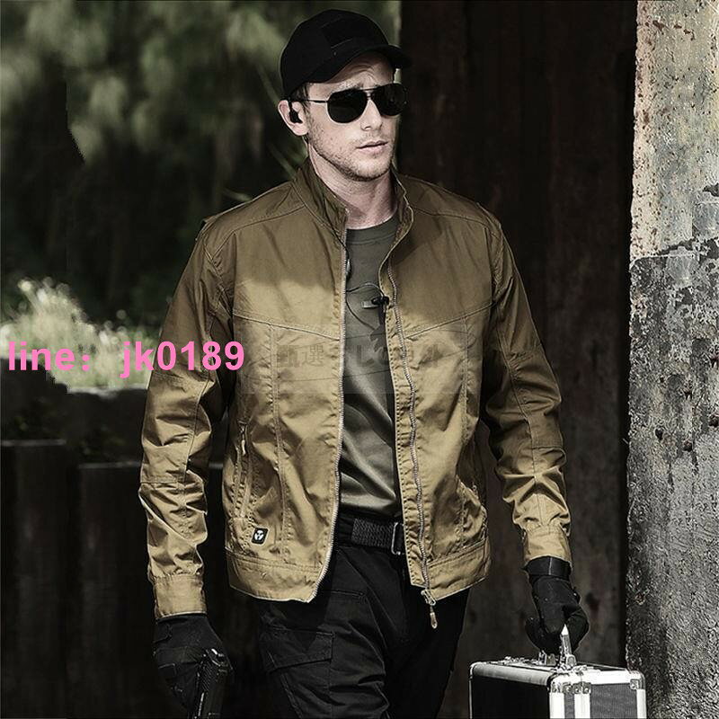 【店家優選】【戰術外套】【戰術服】 春秋季戶外衝鋒衣男TAD軍迷刺客薄款防水戰術外套登山夾克